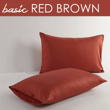 Load image into Gallery viewer, 100% Cotton 400 Thread Count Solid Color Standard Queen Pillowcases (Set of 2)