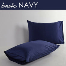 Load image into Gallery viewer, 100% Cotton 400 Thread Count Solid Color Standard Queen Pillowcases (Set of 2)