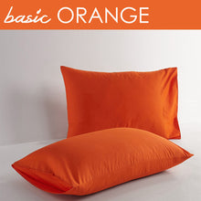 Load image into Gallery viewer, 100% Cotton 400 Thread Count Solid Color Standard Queen Pillowcases (Set of 2)