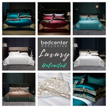 Load image into Gallery viewer, New 1000TC 100% Egyptian Cotton Royal Luxury Bedding Set King Queen Size Embroidery