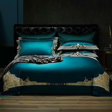 Load image into Gallery viewer, New 1000TC 100% Egyptian Cotton Royal Luxury Bedding Set King Queen Size Embroidery