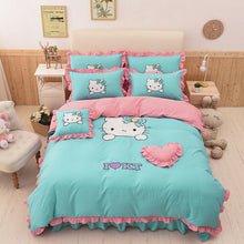 Load image into Gallery viewer, Kids Bedding Duvet Cover Bedding Set 100% Poly COTTON Twin Full/Queen, King