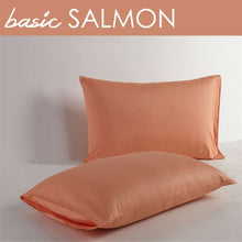 Load image into Gallery viewer, 100% Cotton 400 Thread Count Solid Color Standard Queen Pillowcases (Set of 2)