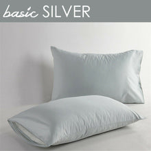 Load image into Gallery viewer, 100% Cotton 400 Thread Count Solid Color Standard Queen Pillowcases (Set of 2)