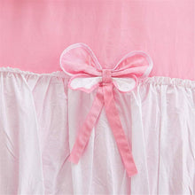 Load image into Gallery viewer, 100% PURE COTTON GIRL'S PRINCESS WIND SKIRT RUFFLE DUVET BEDDING SET (3 or 4 pc)