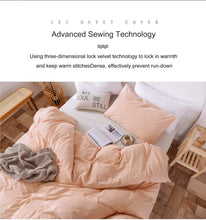 Load image into Gallery viewer, Luxury 100% Cotton 3pc Duvet Cover Set High-end Bedding Set