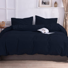 Load image into Gallery viewer, Luxury 100% Cotton 3pc Duvet Cover Set High-end Bedding Set