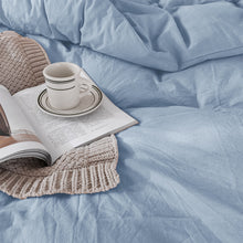 Load image into Gallery viewer, Luxury 100% Cotton 3pc Duvet Cover Set High-end Bedding Set