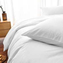 Load image into Gallery viewer, Luxury 100% Cotton 3pc Duvet Cover Set High-end Bedding Set