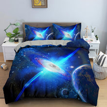 Load image into Gallery viewer, 3D Duvet Cover Set Psychedelic Digital Printing Bedding Set With Zipper Closure Twin Full Queen King