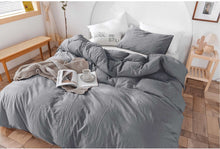 Load image into Gallery viewer, Luxury 100% Cotton 3pc Duvet Cover Set High-end Bedding Set
