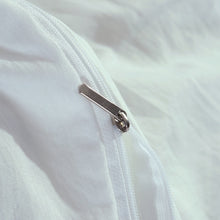 Load image into Gallery viewer, Soft Washed Cotton Bedding Set Solid Colors - Twin, Full, Queen, King