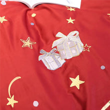 Load image into Gallery viewer, Christmas Luxury Bedding Sets Egyptian Cotton Embroidery Duvet Cover Set