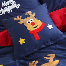 Load image into Gallery viewer, 2021 New 4/6pcs Christmas Egyptian 100% Cotton Kids Bedding Set