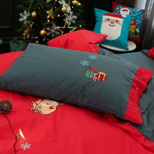 Load image into Gallery viewer, 2021 New 4/6pcs Christmas Egyptian 100% Cotton Kids Bedding Set