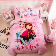 Load image into Gallery viewer, 100% Cotton Amazing Blue Elsa Princess Duvet Bedding Set Twin Full-Queen 600TC 3D Printed