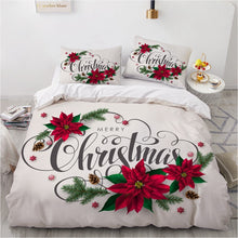 Load image into Gallery viewer, Christmas Holiday Duvet Cover 3D Bedding Set Twin Full-Queen King