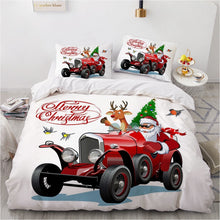 Load image into Gallery viewer, Christmas Holiday Duvet Cover 3D Bedding Set Twin Full-Queen King