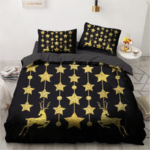 Load image into Gallery viewer, Christmas Holiday Duvet Cover 3D Bedding Set Twin Full-Queen King