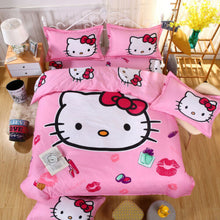 Load image into Gallery viewer, Kids Hello Kitty NEW 2021 COLLECTION Bedding Duvet Cover Bedding Set Twin Full/Queen
