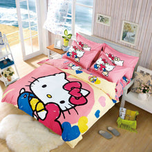 Load image into Gallery viewer, Kids Hello Kitty NEW 2021 COLLECTION Bedding Duvet Cover Bedding Set Twin Full/Queen

