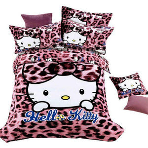 Kids Hello Kitty New 2023 Bedding Duvet Quilt Cover Bedding Set Twin Full Queen