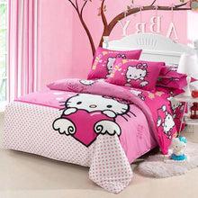 Load image into Gallery viewer, Kids Hello Kitty New 2023 Bedding Duvet Quilt Cover Bedding Set Twin Full Queen

