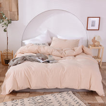 Load image into Gallery viewer, Luxury 100% Cotton 3pc Duvet Cover Set High-end Bedding Set

