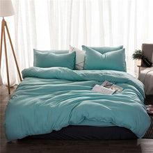 Load image into Gallery viewer, Soft Washed Cotton Bedding Set Solid Colors - Twin, Full, Queen, King
